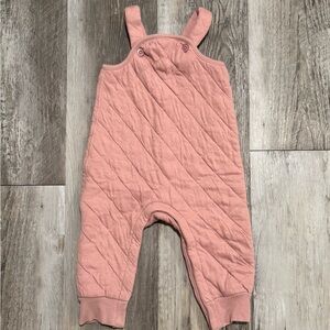 Hanna Andersson: Quilted Pink Overalls